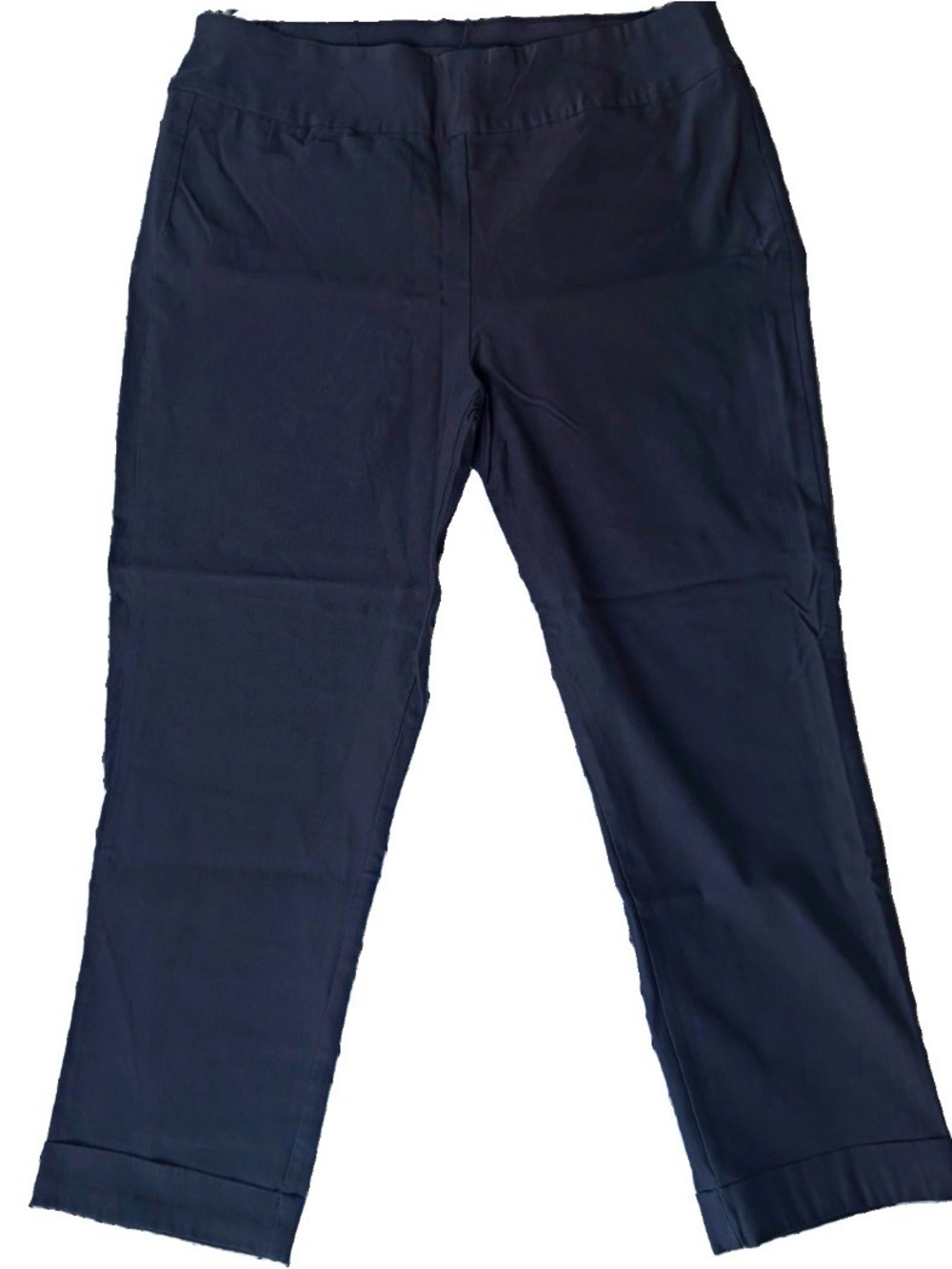Tribal Women's size 14 Charcoal Gray Pants cuff pull up